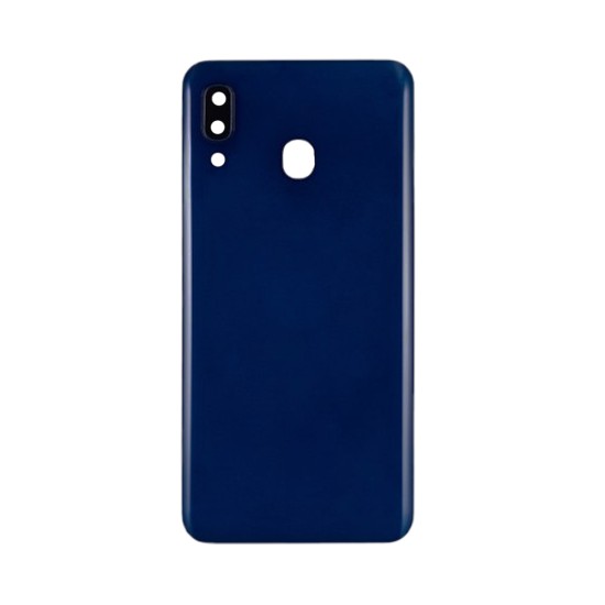 Back Cover+Camera Lens Samsung Galaxy A20/A205 Blue